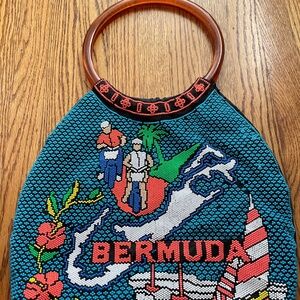Vintage Bermuda Beaded Bag